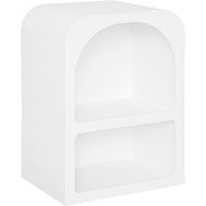 Atmosphera Wall shelf SOLEYA, 40 × 30 × 55 cm, white - Shelf