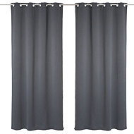 Atmosphera Blackout curtains with mesh, 135 × 240 cm, 2 pcs - Drape