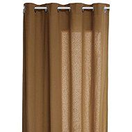 Atmosphera Cotton curtain with rings ANJALI, 135 × 240 cm, yellow - Drape