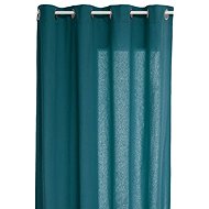 Atmosphera Cotton curtain with rings ANJALI, 135 × 240 cm, blue - Drape