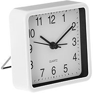 Atmosphera Silent table clock with alarm, white - Alarm Clock