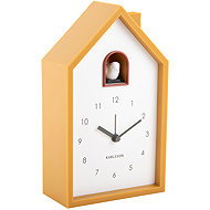 Karlsson Cuckoo Clock CUCKOO, 12 × 20 × 6 cm, yellow - Alarm Clock