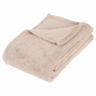 Atmosphera Beige microfiber blanket, 150 × 125 cm - Blanket