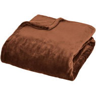 Atmosphera Blanket CUDDLY brown - Blanket