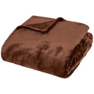 Atmosphera Blanket CUDDLY, 180 × 230 cm, brown - Blanket