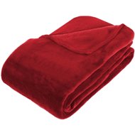 Atmosphera Blanket red, 180 × 230 cm, polyester - Blanket