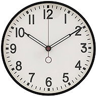 Atmosphera Wall Clock Cory, diameter 29 cm, black - Wall Clock