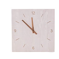 Today Simplicity Wall Clock Wooden - Wall Clock