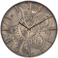Atmosphera Wall clock with illustration of mechanism on the face, diameter 50 cm - Wall Clock