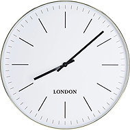 Home Styling Collection Wall clock for kitchen, minimalist dial, diameter 50 cm - Wall Clock