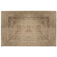 Atmosphera Rectangular jute carpet, 120 × 170 cm, natural - Carpet