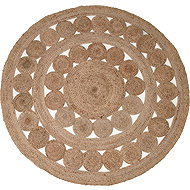Home Styling Collection Jute rug, 150 cm - Carpet