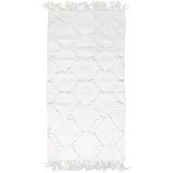 Today Cotton carpet SLOW LIFE, 60 × 120 cm, white - Carpet