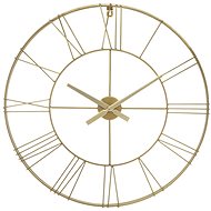 Atmosphera Wall clock, metal, gold, 70 cm - Wall Clock
