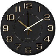 Atmosphera Wall Clock DORIS with 3D numerals, 30 cm - Wall Clock
