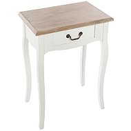 Atmosphera Wooden bedside table with classic design - Night Stand