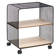 Atmosphera South Bay Shelf on wheels, 2 levels, openwork construction - Night Stand