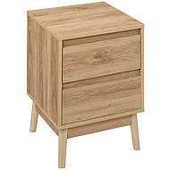 5five Simply Smart Abana Bedside table, 2 drawers, 40 × 40 × 56 cm - Night Stand