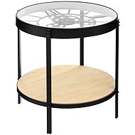 Atmosphera Meca, for living room, diameter 49 cm - Side Table