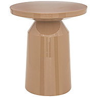 Atmosphera Sita Metal side table, diameter 38 x 44 cm, brown - Side Table
