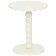 Atmosphera Chamlo round, diameter 38 x 46,5 cm, beige - Side Table