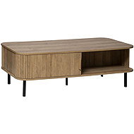 Atmosphera Colva coffee table with storage, 120 x 60 x 41 cm - Side Table