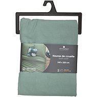 Atmosphera Bavlněné povlečení na přikrývku zelené - Bed Linen