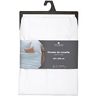 Atmosphera Cotton duvet cover 140 × 200 cm white - Bed Linen