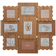 Atmosphera Multiframe for 9 photos BRIANA, brown - Photo Frame