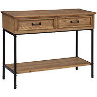 Atmosphera Rustic Danik console table with drawers - Console Table