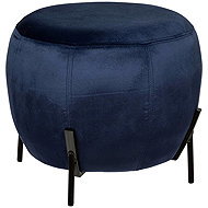Atmosphera Velour round seat CALABAZA, diameter 43,5 × 36 cm - Ottoman