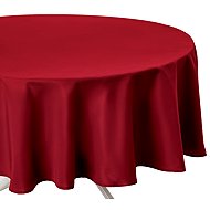 Atmosphera Tablecloth round red 180 cm - Tablecloth
