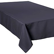 Atmosphera Rectangular tablecloth, dirt-resistant, anthracite 300 × 150 cm - Tablecloth
