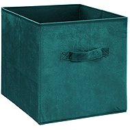 5five Storage box 31 cm, velour, green - Storage Box