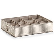 Zeller Drawer organizer, 12 compartments, beige - Storage Box