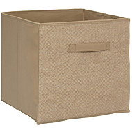5five Storage box HESSIAN 31 × 31 cm, beige - Storage Box