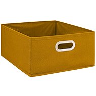 5five Textile storage box 31 × 15 cm, mustard - Storage Box