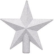 Atmosphera Christmas tree star, 22 cm, silver - Christmas Decoration