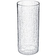 Atmosphera Glass vase, cracking motif, 30 cm - Vase