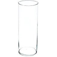 Atmosphera Glass vase CYLINDER, 40 cm - Vase