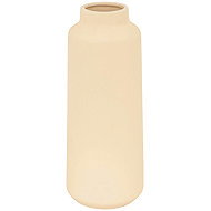 Atmosphera Classic ceramic vase TILA, diameter 12 cm, beige - Vase