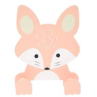 HOME STYLING COLLECTION Fox wall coat hook, MDF, multicoloured, 14×4.5×17cm - Coat Hanger