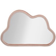 Mauro Ferretti Arch-shaped mirror in velvet frame, 90 × 60 cm - Mirror