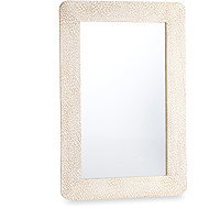 Giftdecor Wall mirror Lines&Curves in mango wood frame, 60 × 90 cm - Mirror