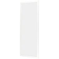 4Living, Wall mirror in MDF frame, 34 × 94 cm, white - Mirror