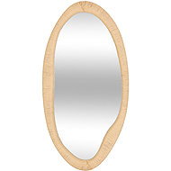 Atmosphera Mirror in rope frame Laia, 58 × 114 cm - Mirror