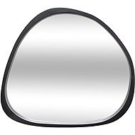 Atmosphera Organic wall mirror Wayne in black frame, 56,5 × 63 cm - Mirror