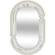Atmosphera Decorative floor mirror Twisted Sky, silver frame, 19 × 30 cm - Mirror