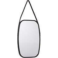 Giftdecor Rectangular mirror with leather handle, 43 × 65 × 3 cm - Mirror