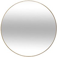 Atmosphera Round gold mirror Alice, diameter 76 cm - Mirror